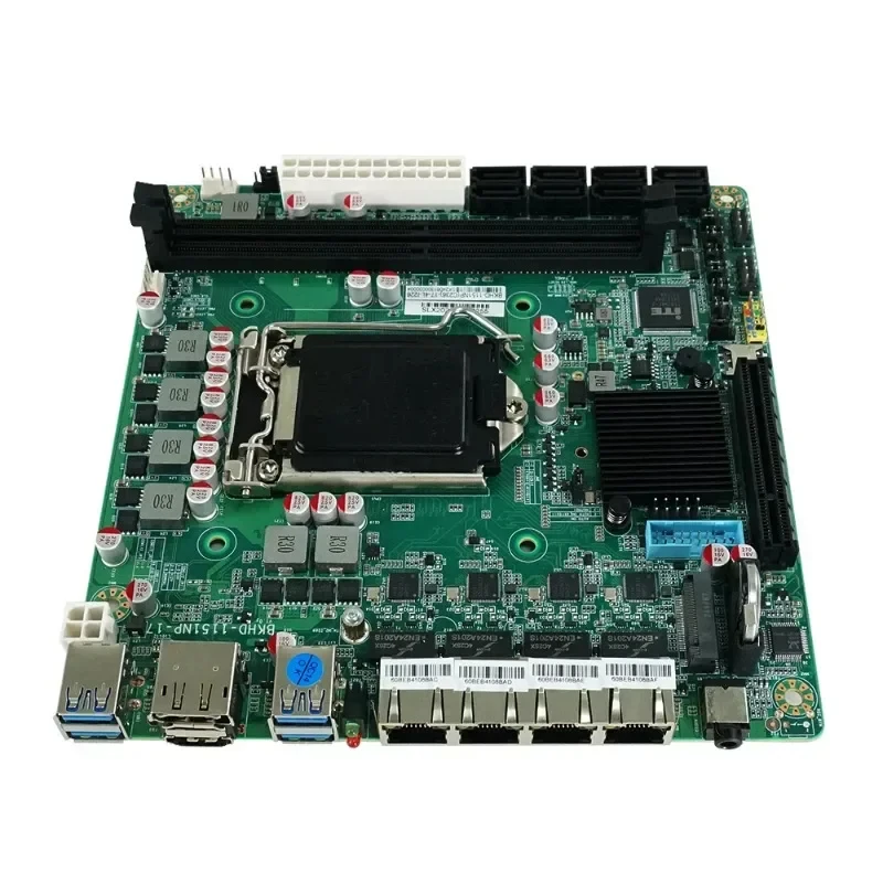 SZBOX C236 Nas Motherboard Support LGA1151 and i3/i5/i7 Servers Firewalls 2 x DDR4 2400 Mhz 8× SATA3.0 1×M.2 2280 PCI-E 3.0