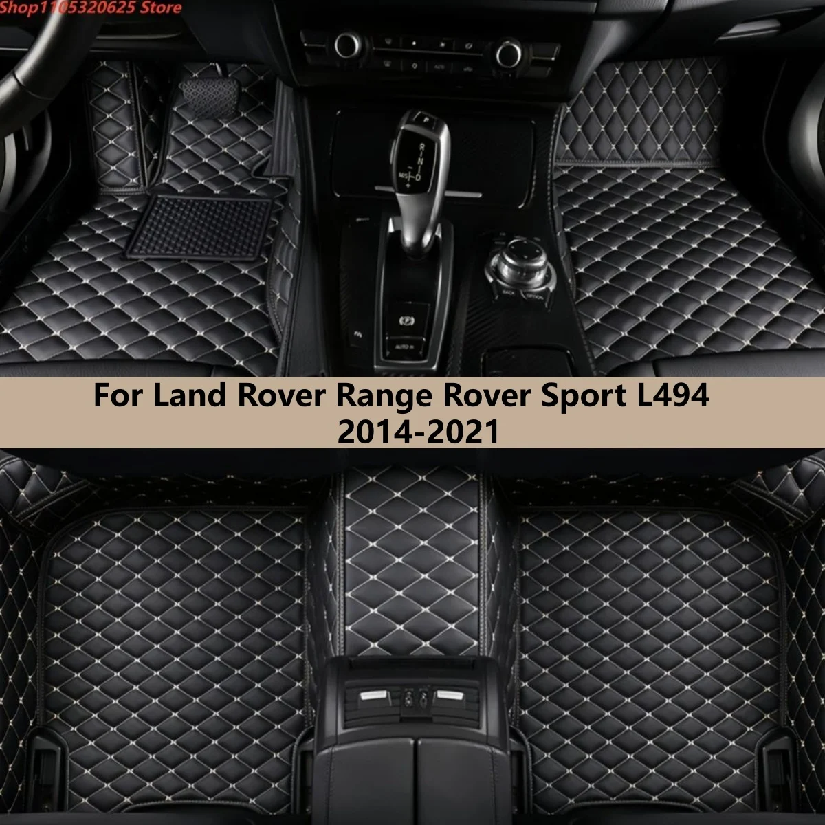 

Custom Leather Car Floor Mat For Land Rover Range Rover Sport L494 2014 2015 2016 2017 2018 2019 2020 2021 Auto Carpet Pads