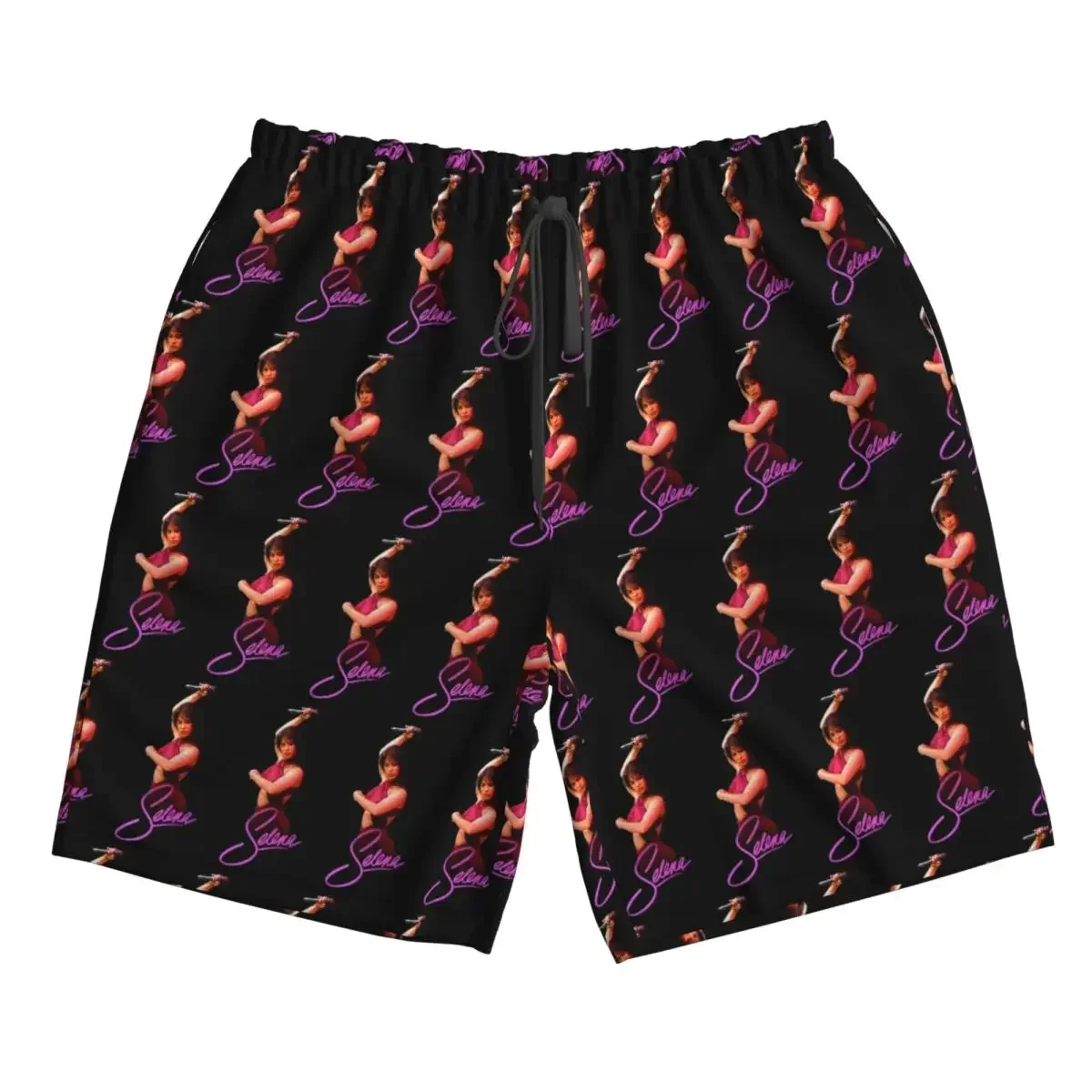 Popular Selena Quintanilla Singer Trunks Beach Board Shorts Casual Quick Dry Swim Summer Men Pants