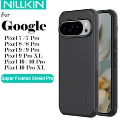 Nillkin for Google Pixel 10 Pro XL Pixel 9 Pro Pixel 8 Pro Super Frosted Shield Pro TPU+PC Anti Fingerprint Shockproof Phone Cas