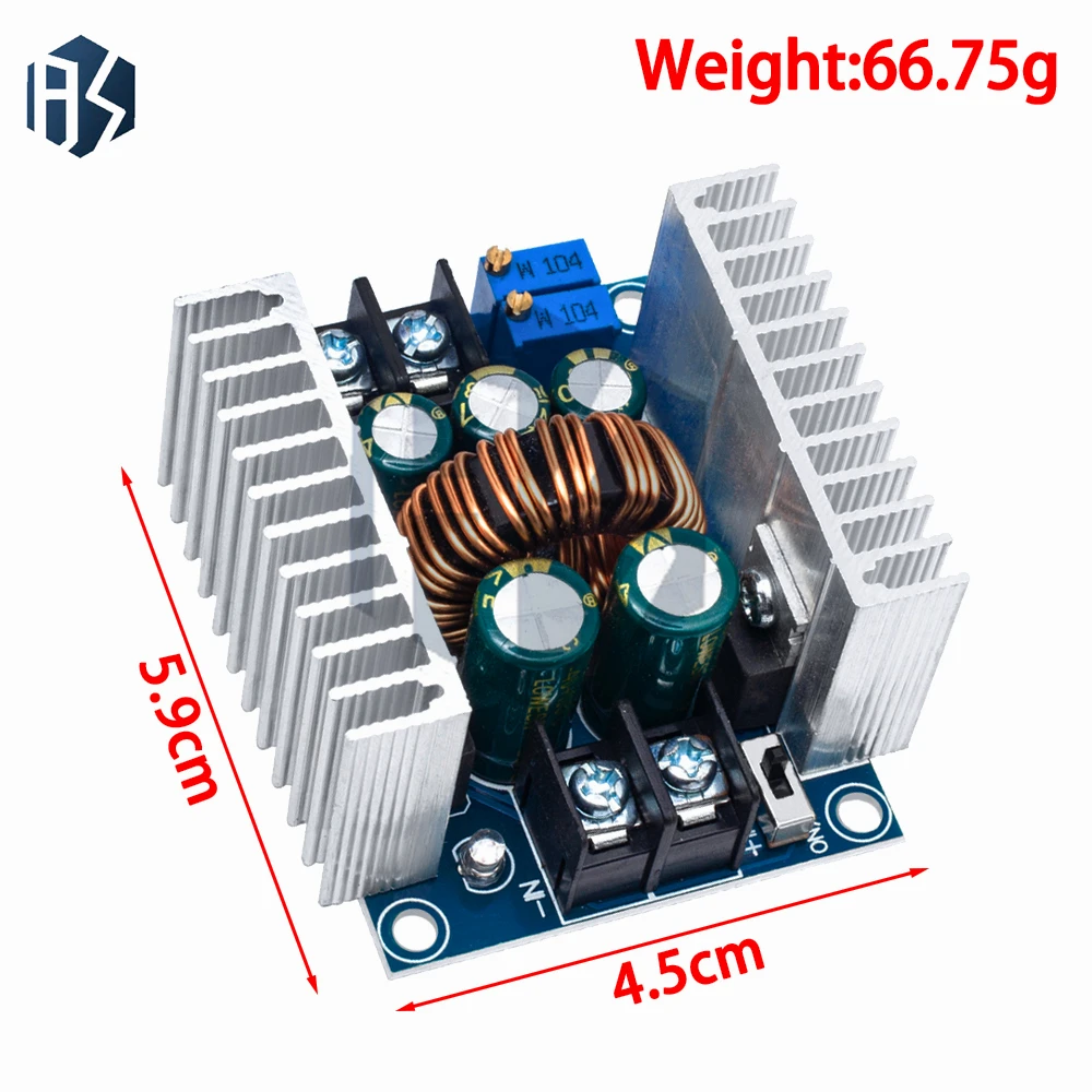 300W 20A DC-DC 降圧コンバータ降圧モジュール定電流 LED ドライバ電源降圧電圧モジュール電解コンデンサ