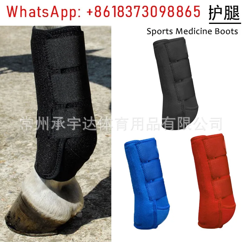 4Pcs high-end horse leggings OK cloth soft shock absorption horse leggings British harness equestrian supplies manufacturer