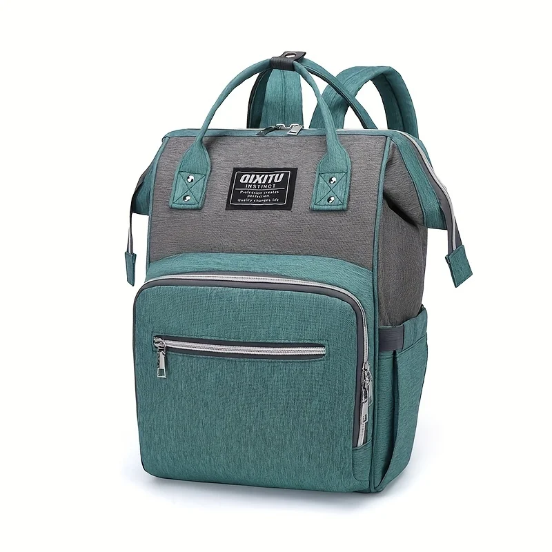 Tas Popok Kapasitas Besar, Tas Ibu Multi Saku Ringan, Ransel Perjalanan Gantung Stoller