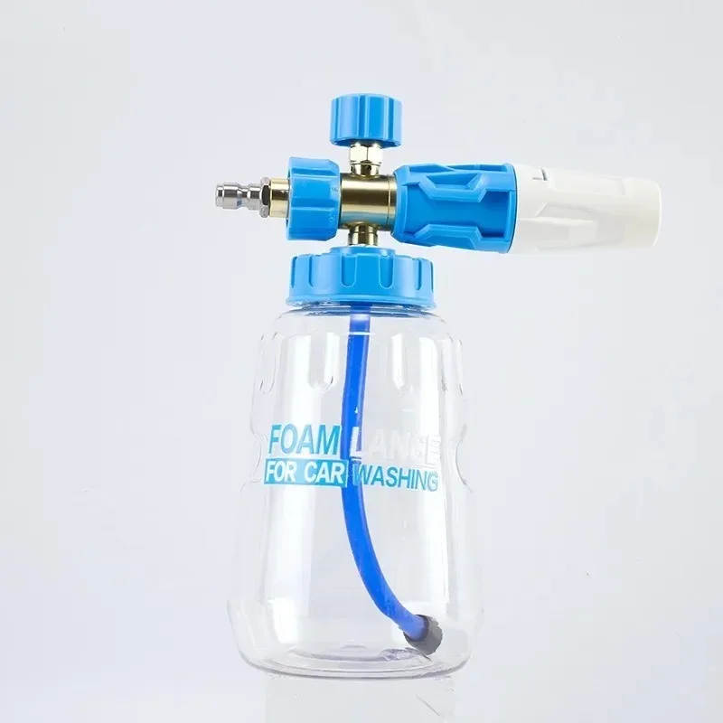 TRD لغسيل السيارات سنو فوم انس 1000 مللي مولد رغوة 1/4 بوصة توصيل سريع غسالة الضغط بندقية غسيل السيارات رغوة البخاخ #4