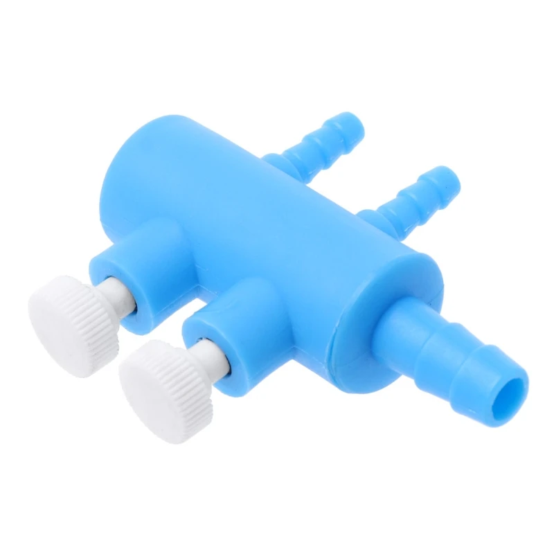 Aquário Air Pump Divisores De Mangueira De Tubo De Oxigênio Mangueira Distribuidores Linha De Tubo De Aeração Elástica Válvula De Controle De Fluxo De Ar