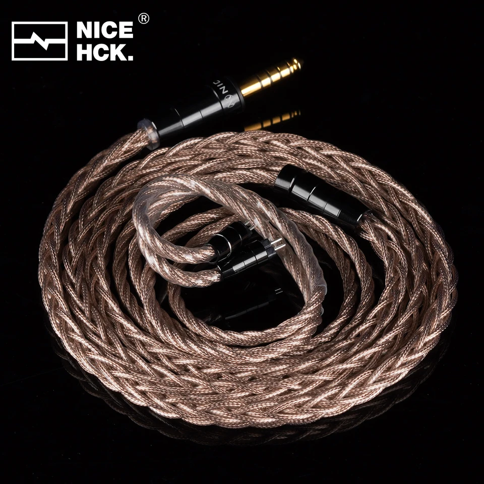 NICEHCK Engr.MeteorFirst 限定数量ケーブル OFC+8N OCC IEM