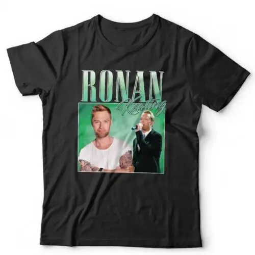 Ronan Keating Appreciation Tshirt Unisex Homage Throwback Stag Hen Do Funny