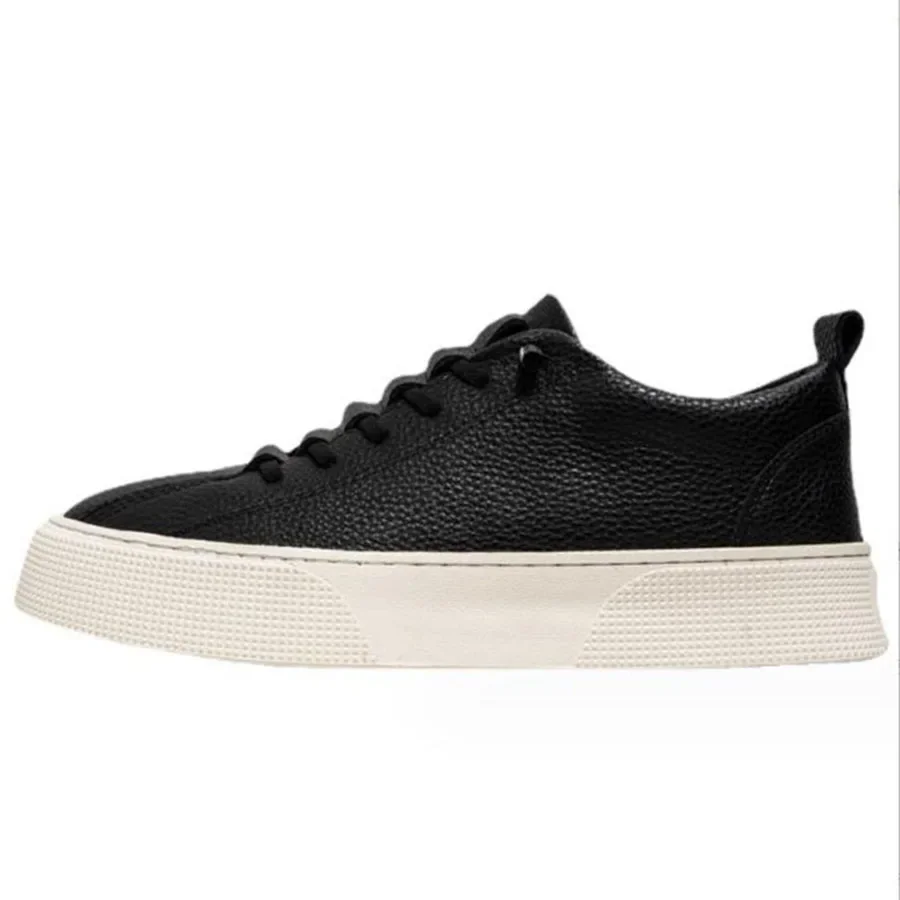 Sneakers for Men  Fashion Casual Lace Up Round Toe Flat White mens Running Sport Shoes Zapatillas Deportivas Hombre