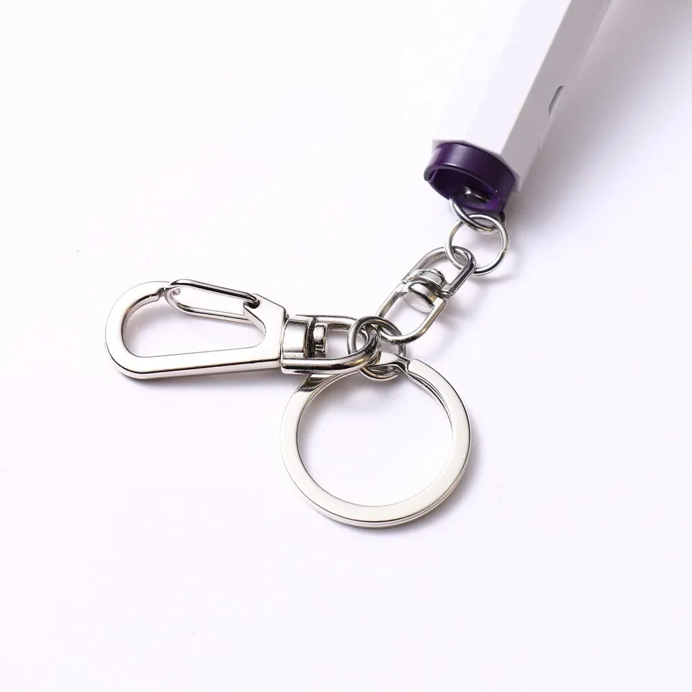 حار Kpop GIDLE عصا إضاءة صغيرة سلاسل المفاتيح الإبداعية القلعة VER 2 أضواء Keyrings حقيبة قلادة مفتاح Tings المشجعين مجموعات الهدايا #6