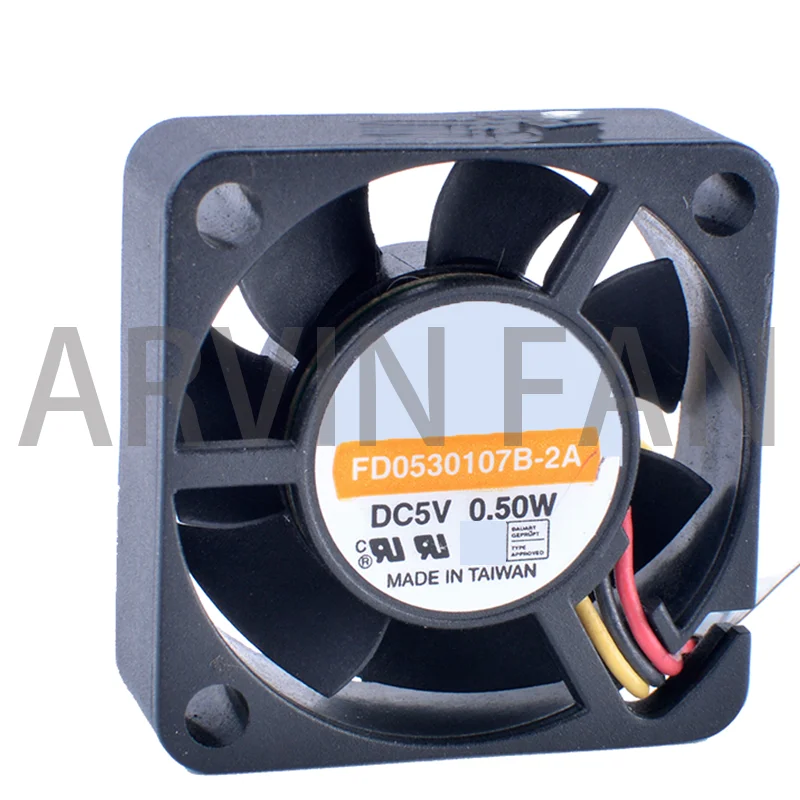 COOLING REVOLUTION FD0530107B-2A 3010 3cm 30x30x10mm 30mm Fan 5V 0.50W  Double Ball Bearing Micro Cooling Device Fan Notebook Co