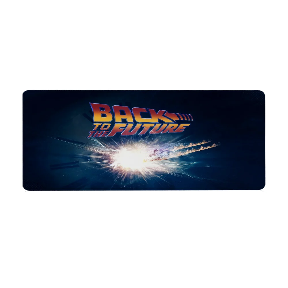 Anime Xxl Mouse Pad for Computer Mouse Back To The Future Mousepad Gamer Keyboard Long Pad Offices Accessories Computer Desk Mat