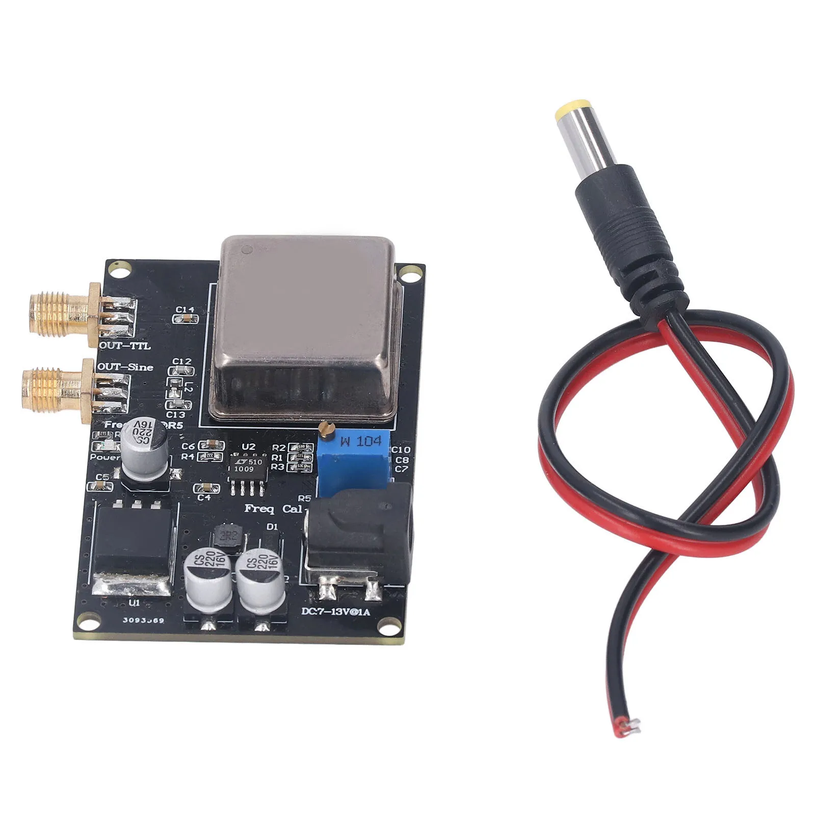 10 ميجا هرتز تردد وحدة قياسية OCXO 10 ميجا هرتز تردد وحدة مرجعية قياسية مذبذب كريستال لوحة درجة حرارة ثابتة #1