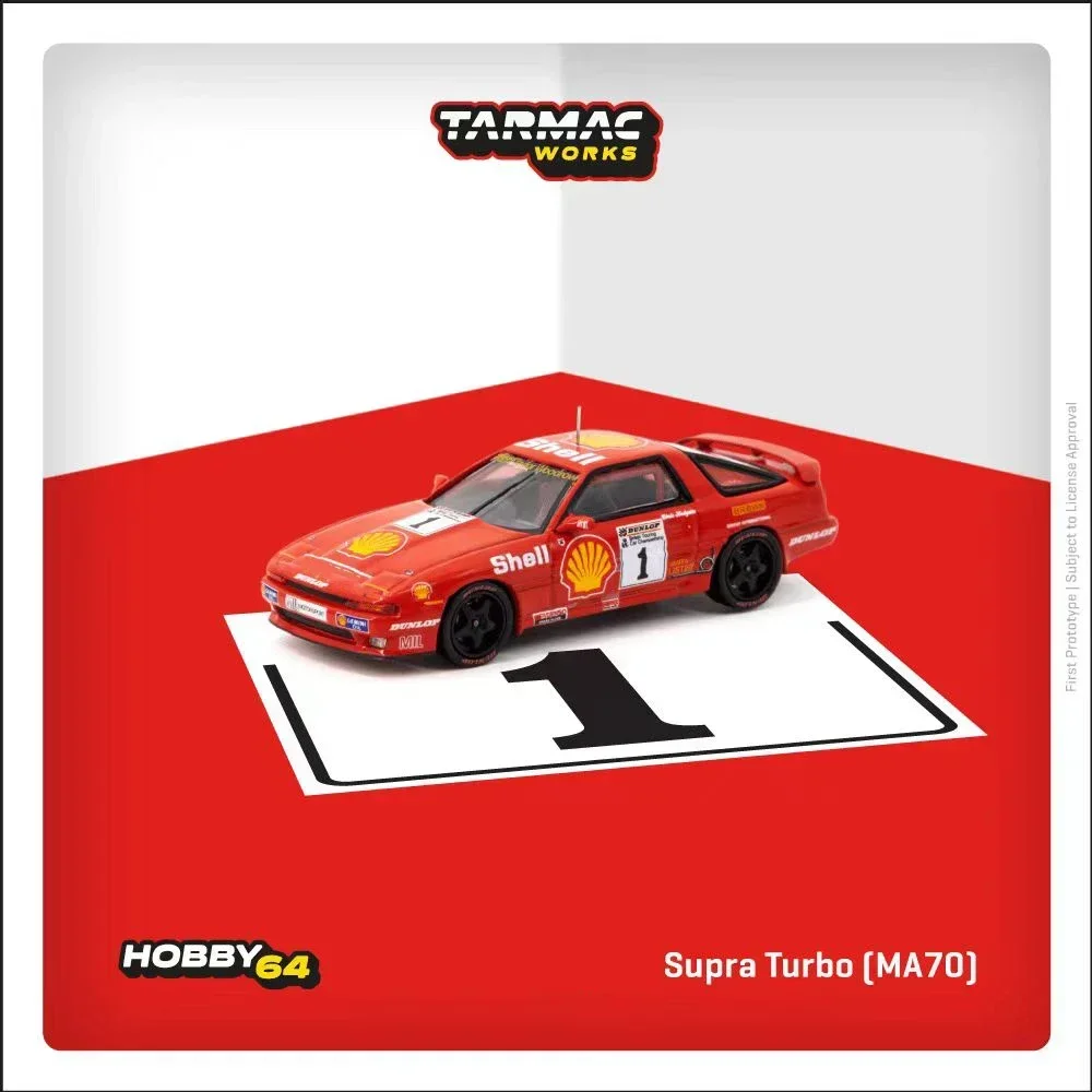 

TW 1:64 Supra Turbo MA70 BTCC 1988, коллекция корпусов, миниатюрные игрушки, литая под давлением диорама, модель автомобиля, Tarmac Works