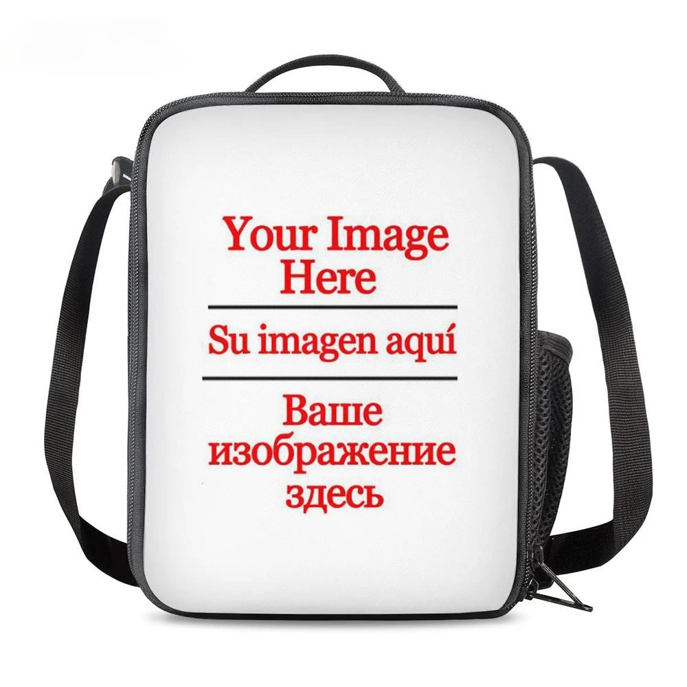 Lunch Bag for Girls Boy Thermal Lunch Bags 3D Picture Print Insulated Picnic Cooler Bag Lightweight and Easy To Carry