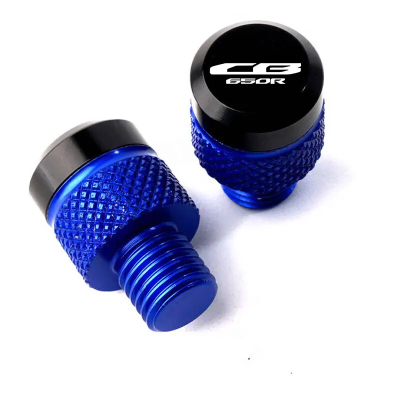 For Honda CB650R CB 650R CB 650 R 2019-2022 2021 Mototcycle Accessories M10*1.25 CNC Aluminum Mirror Hole Plugs Screws Bolts