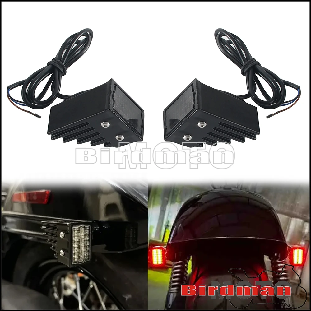 

Motorcycle Replacement Rear LED Turn Signal Lamp Brake Light For Harley Softail Street Bob FXBBS Standard FXST Breakout FXSB 117