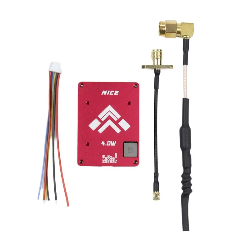 AS96-5.8G 4W VTX 64CH 2500Mmw FPV Video Transmitter PAL/NTSC For FPV Long Range Racing Drone For FPV RC Drone