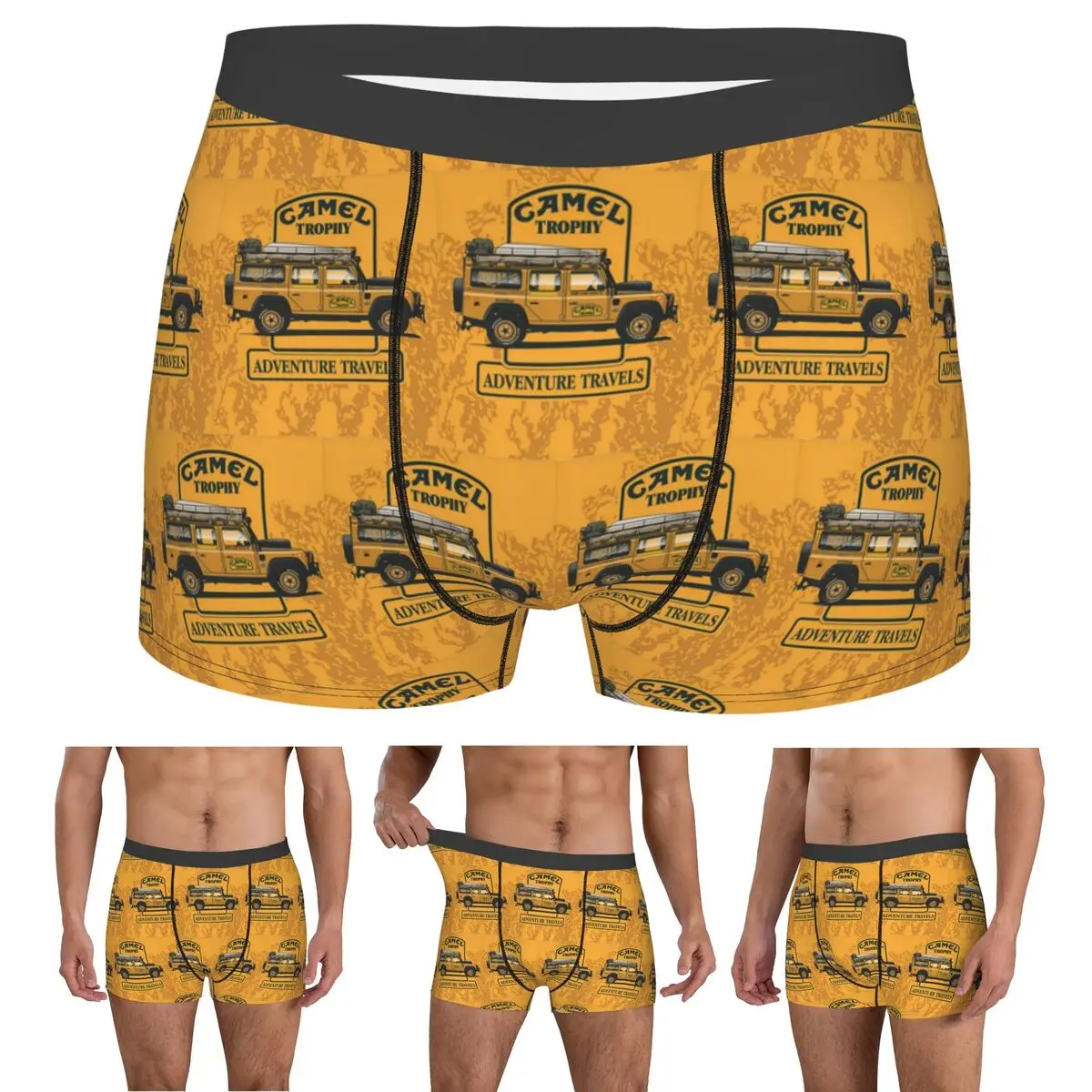 

Boxer Underpants Shorts Camel Trophy (3) Panties Men's Soft Underwear for Homme Man Boyfriend Gift