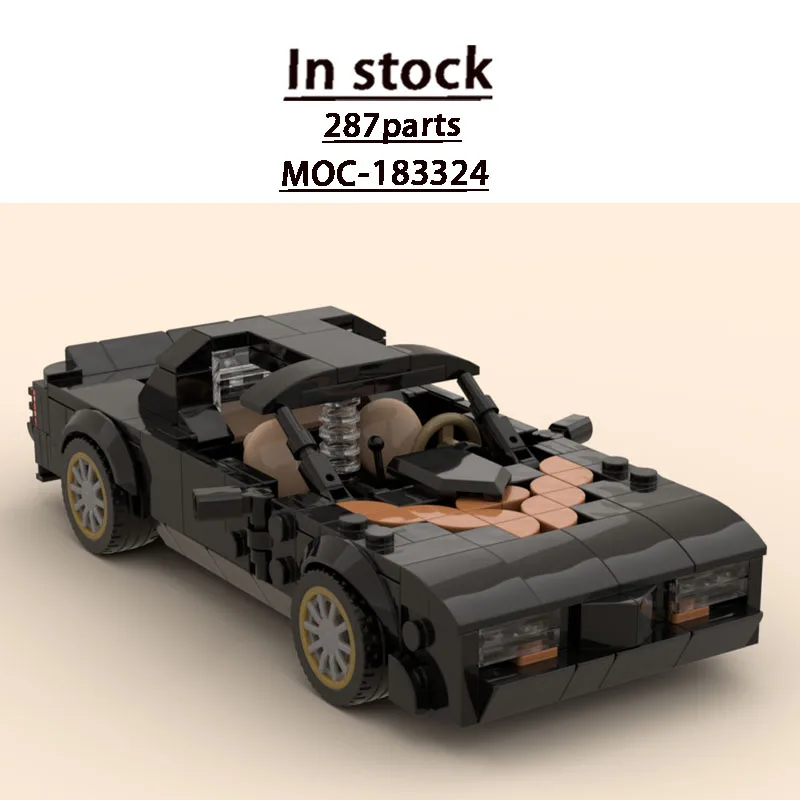 

MOC-183324 New Sports Iconic Supercar Racing Building Block Model 287 Parts Boys Children's Birthday Christmas Toy Gift