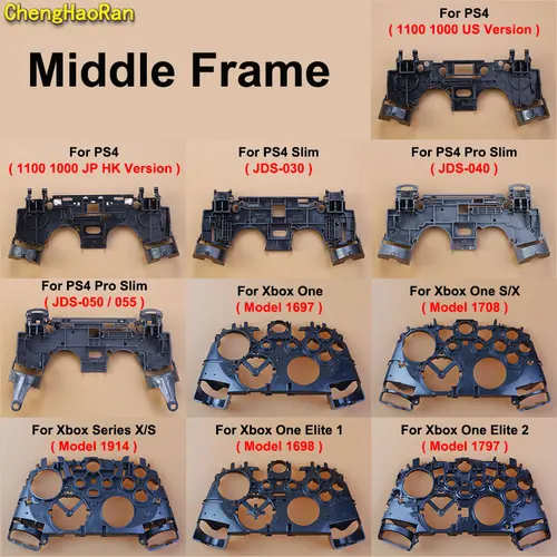 Soporte de marco medio para mando de consola PS4 Pro, carcasa delgada, soporte interno para Xbox One Series S X Elite 2, controlador