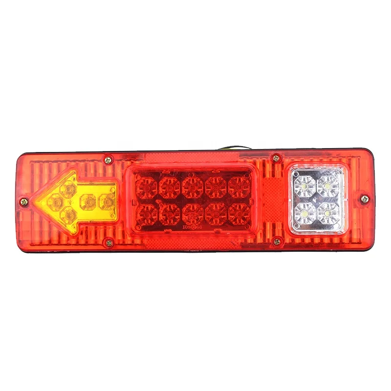 19 LED Arrowhead Indicator Tail Light for Trailer Vehicle Ship Truck Car Boat