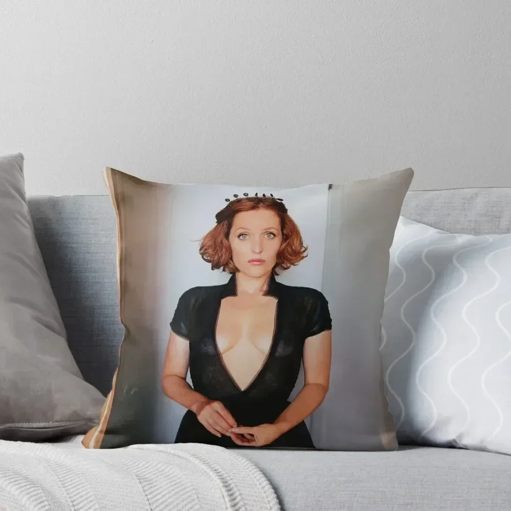 

Gillian Anderson Throw Pillow Couch Cushions Sofa Cushion Covers For Sofas pillow