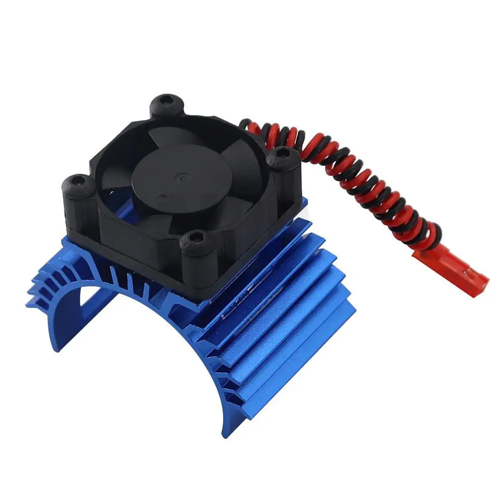 14000 U/min Elektroauto Bürstenloser Motor Kühlkörperabdeckung Lüfter für 1:10 Hsp Fernbedienung Autos 540 550 3650 Motor Kühlkörper – Detail 16