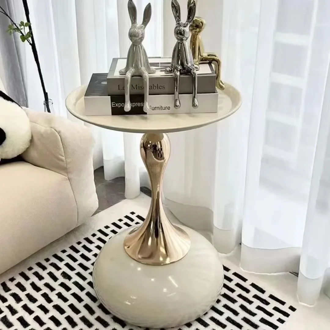 

2024 New Coffee Table Italian Minimalist Small Coffee Table Light Luxury Simple Modern Nordic Style Creative Coffee Table
