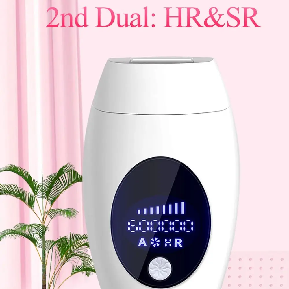 Amuliss Home Portable Professional Laser Epilator For Women Body Facial Pulsed Light Electric Women's Epilator Permanent Result