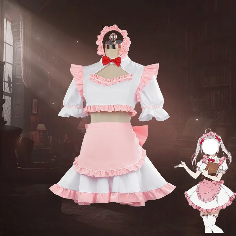 

Anime Alisa Mikhailovna Kujou Yuki Suou Maria Cosplay Costume Cute Maid with Accessories Role Play Outfit Suit for Women