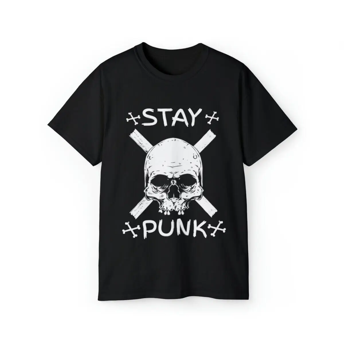 Punk Rocker T-Shirt, Stay Punk Unisex Ultra Cotton Tee