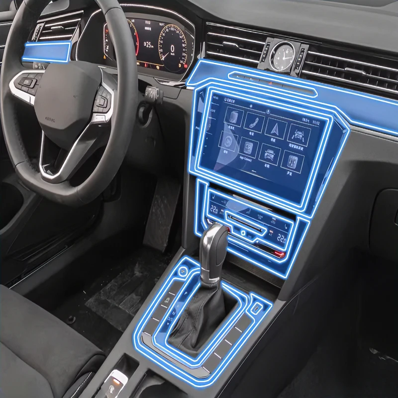 

Для Volkswagen Magotan 2017, мультимедийная навигация приборной панели, прозрачная защитная пленка от царапин, модификация для