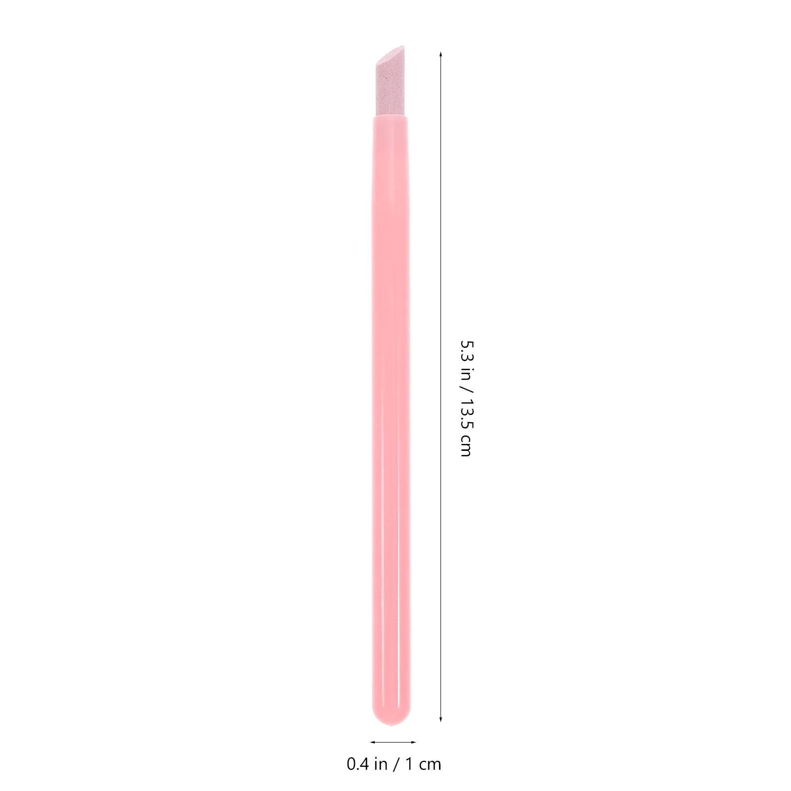 2 قطعة قلم مصقول للأظافر احترافي للبشرة أداة فنية للأظافر مطحنة الجلد الميت الوردي أداة مانيكير قابلة للغسل #6