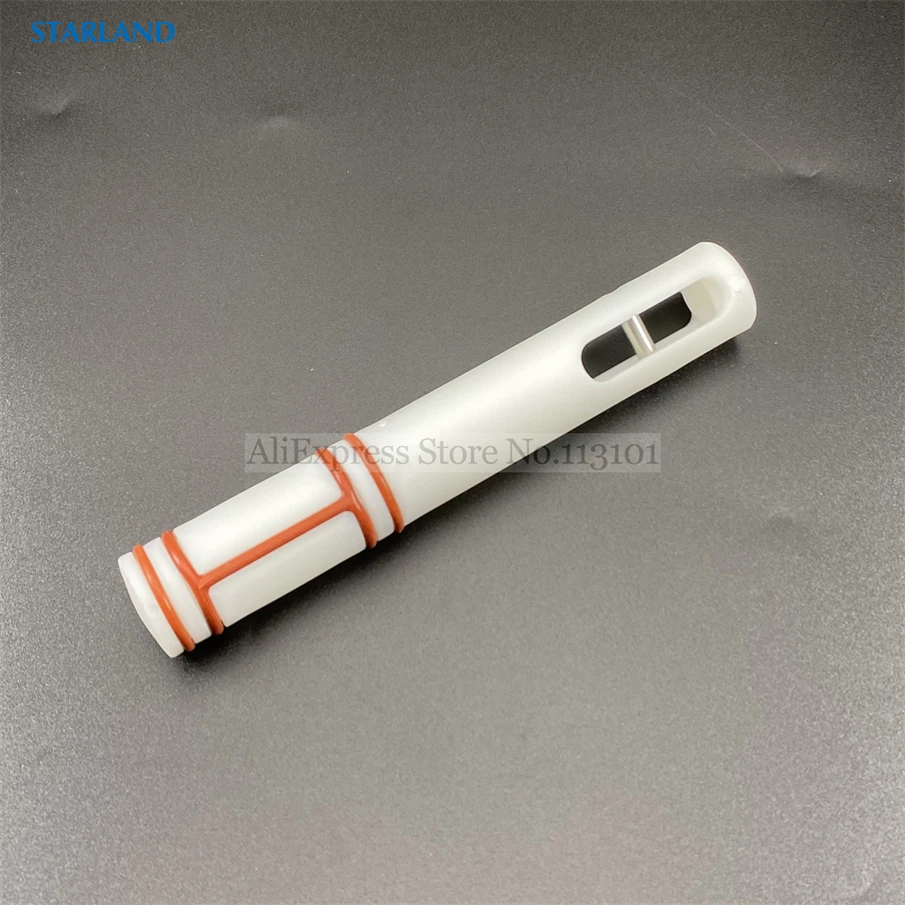 

1 Middle Plunger Valve Rod Piston With Red Sealing Rings For MK25 Ice Cream Machines Replacement Spare Part 15.6cm Length