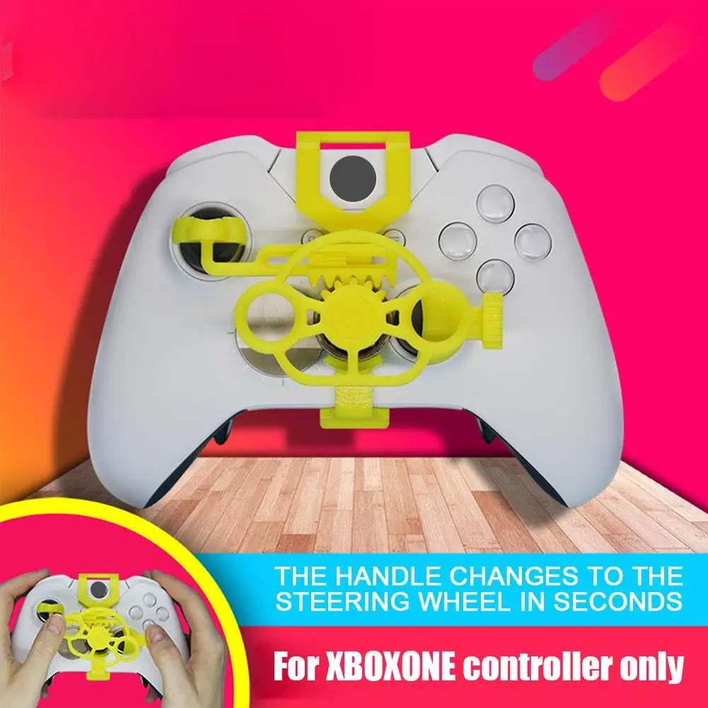 

For Xboxone/X/S/Elite Controller Gaming Racing Wheel Game Steering Mini Replacement Wheel Accessories N9Q1