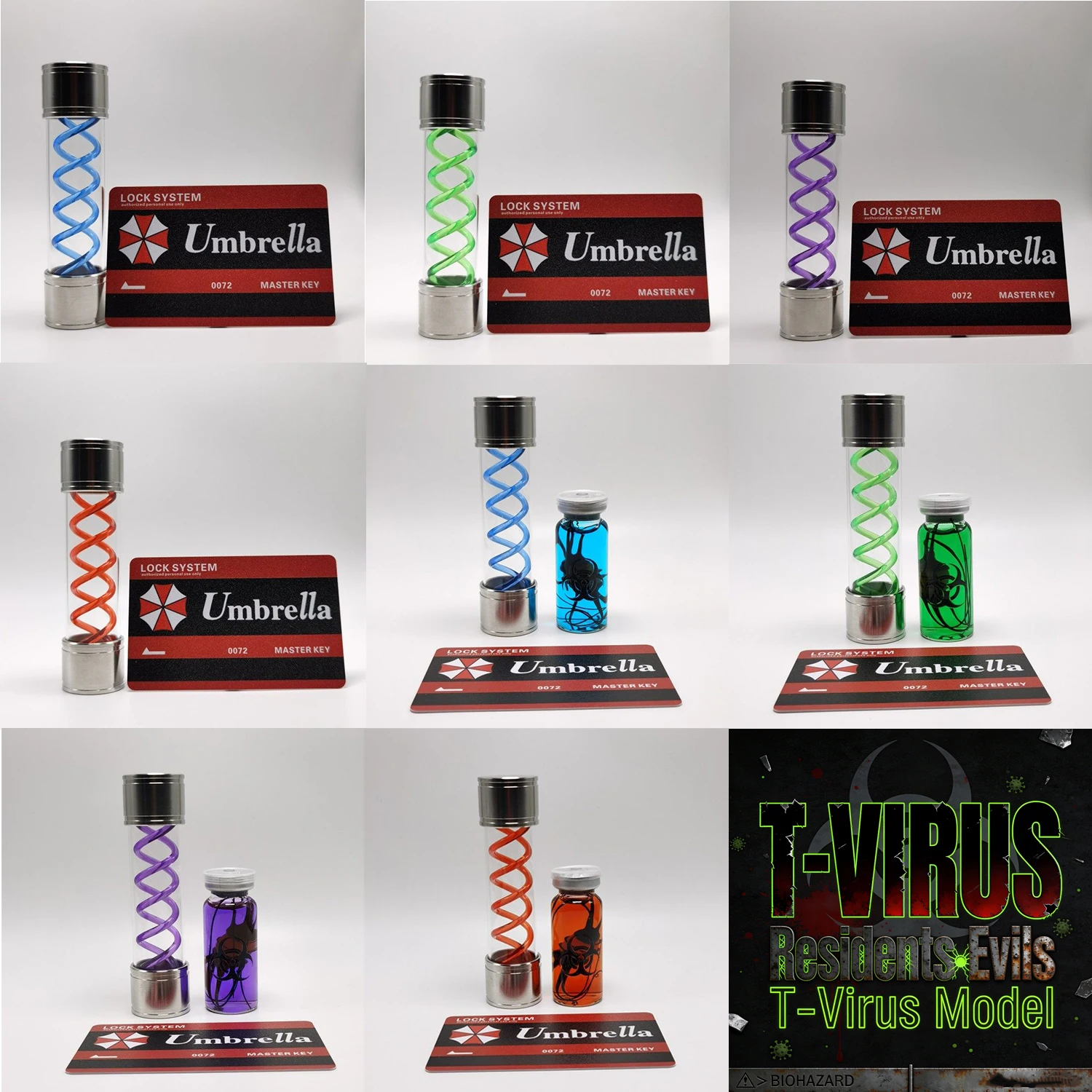 

Коллекционный предмет: Модель T-вируса из игры Resident Evil Biochemical Crisis – трендовый реквизит для косплея и подарок