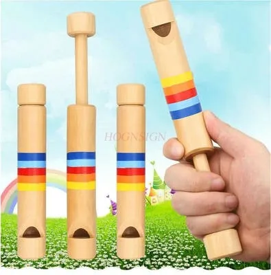 Push-pull flöte, spielen musik instrument, musik, frühen bildung musical instrument, kindergarten kinder holz flöte