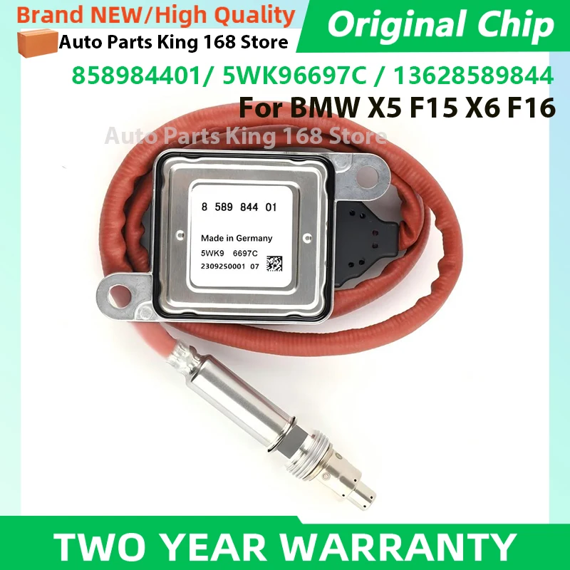 

858984401 5WK96697C For NGK Probe 13628589844 Nox Sensor High Quality Chips Nitrogen Oxygen For BMW X5 F15 X6 F16 25d 30dX 40dX