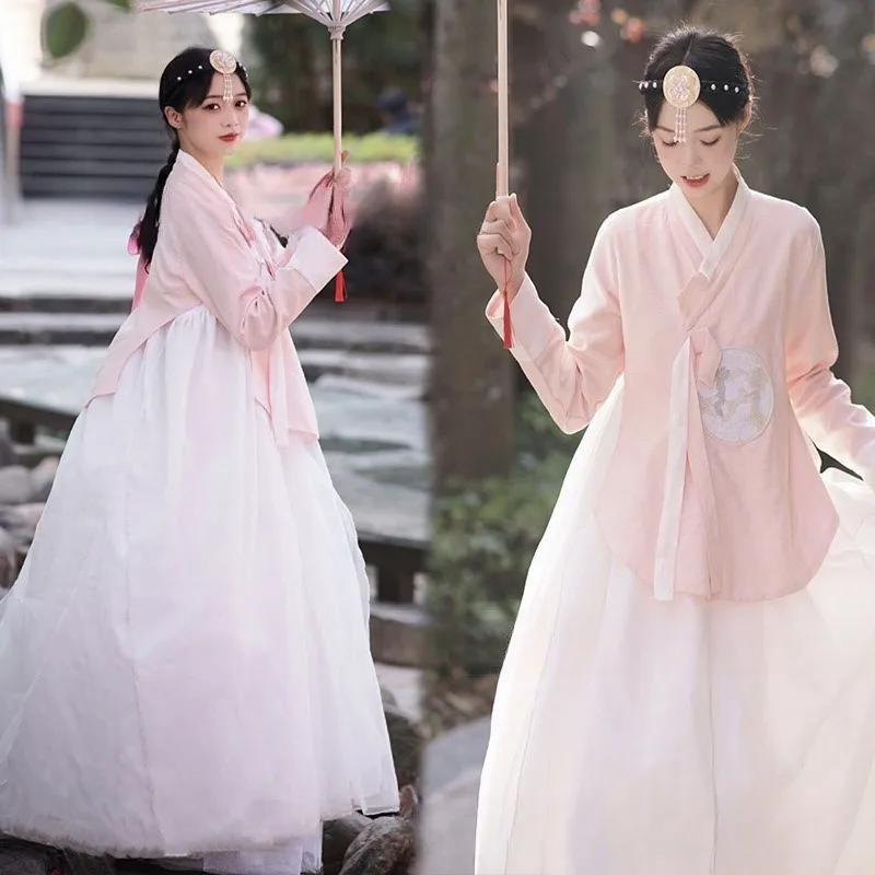 

Yanji Hanbok Korean New Gao Ding Court Costume Performance Stage Daily