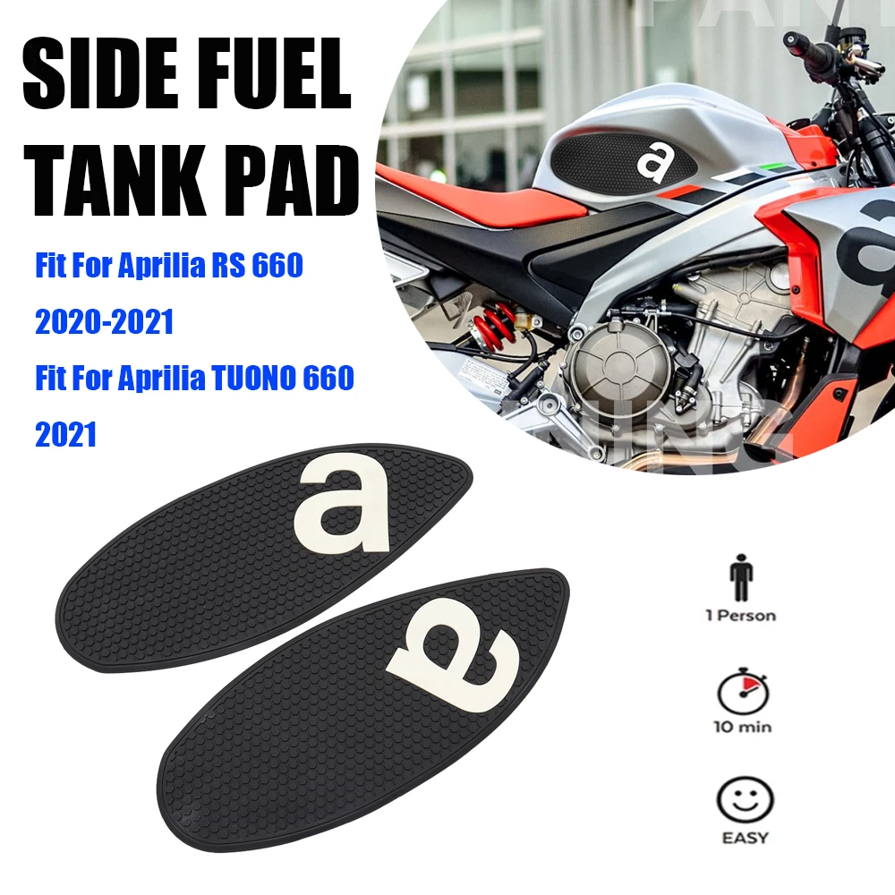 

Suitable for Aprilia RS660 TUONO 660 2020-2021 Motorcycle Side Fuel Tank Pad Protector Decal Traction Pad