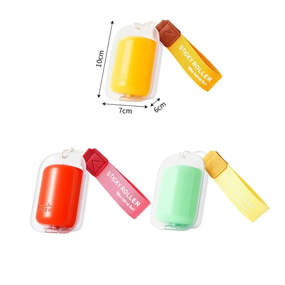 قابلة لإعادة الاستخدام المسيل للدموع لفة ورقة لزجة الأسطوانة فرشاة إزالة الغبار انفصال مزيل شعر الحيوانات الأليفة لاصق قوي مزيل الوبر