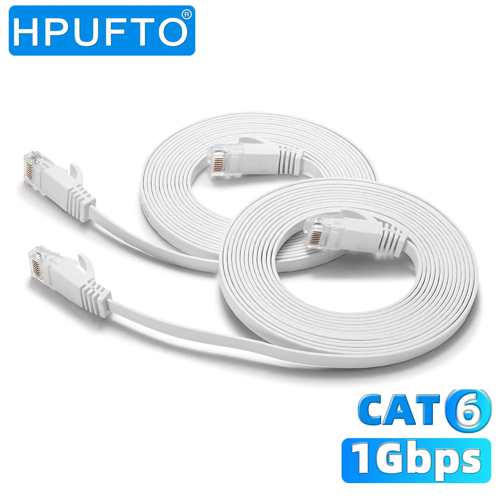 Cat6 Outdoor Ethernet Cable 23AWG Pure Copper FTP LLDPE Waterproof Direct Burial In-Ground UV Resistant POE Network LAN