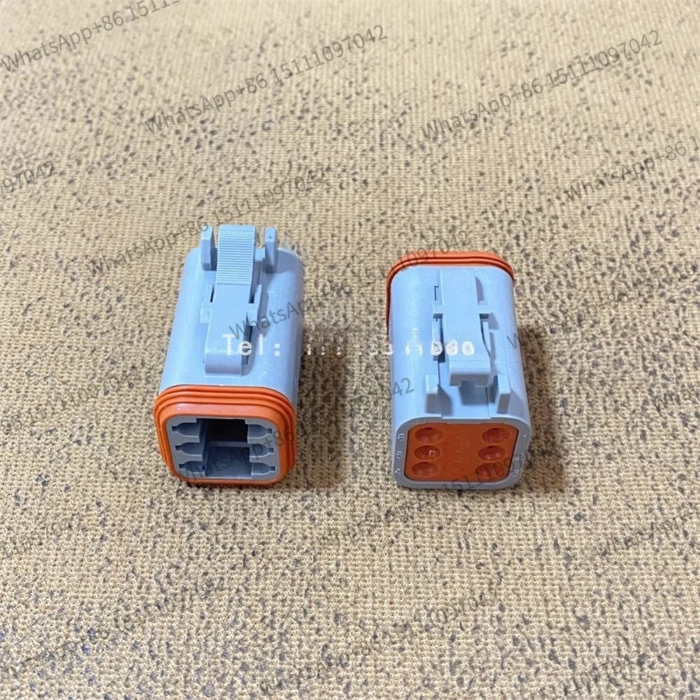 20PCS  AT06-6S | AW6S Automotive Connector 6P Gray Waterproof Plug and Socket Genuine