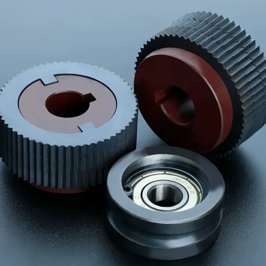 

Submerged arc welding wire feed wheel, three-piece old-fashioned bakelite wire guide wheel, wire pressing wheel