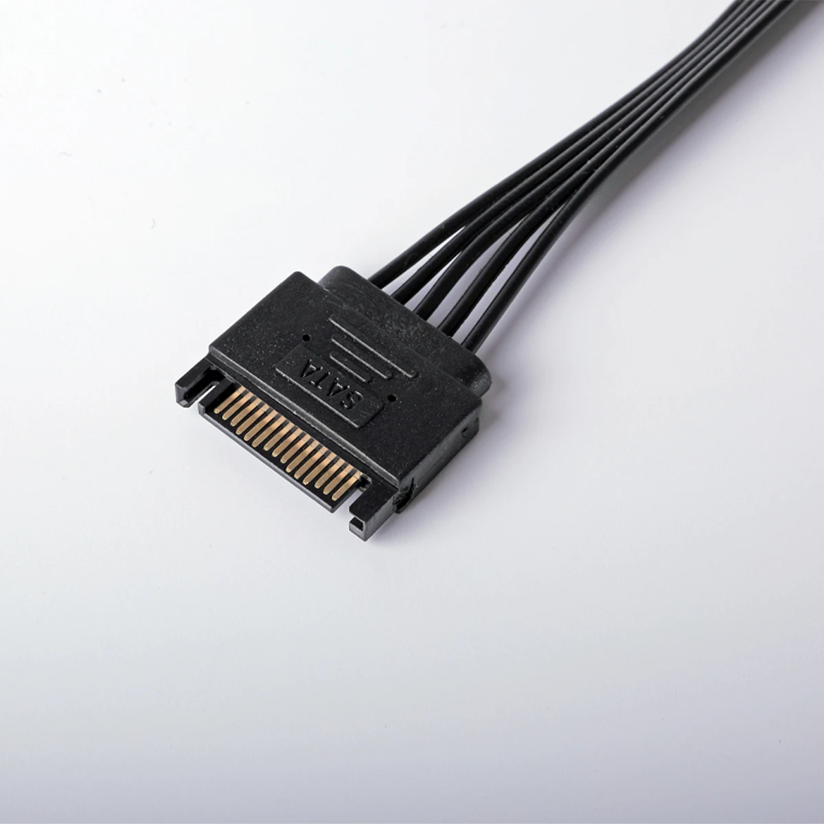 1-50PCS 22cm 32cm 15Pin SATA Male To Female Power Extension Cable 18AWG For HDD SSD Hard Disk Power Supply Cord