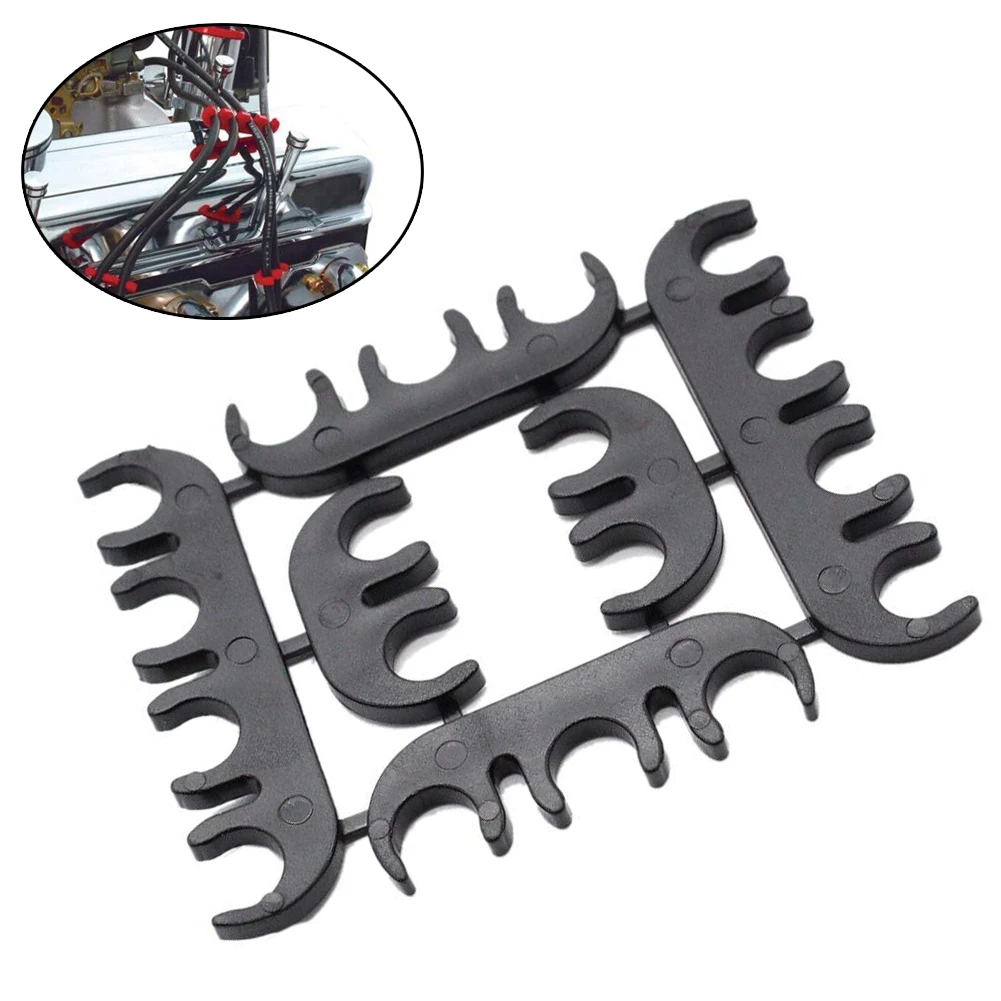 Universal Separator Loom Clip Lead Separator Clamp Spacers For 7mm 8mm For Spark Plug Wires Separator Loom Clip