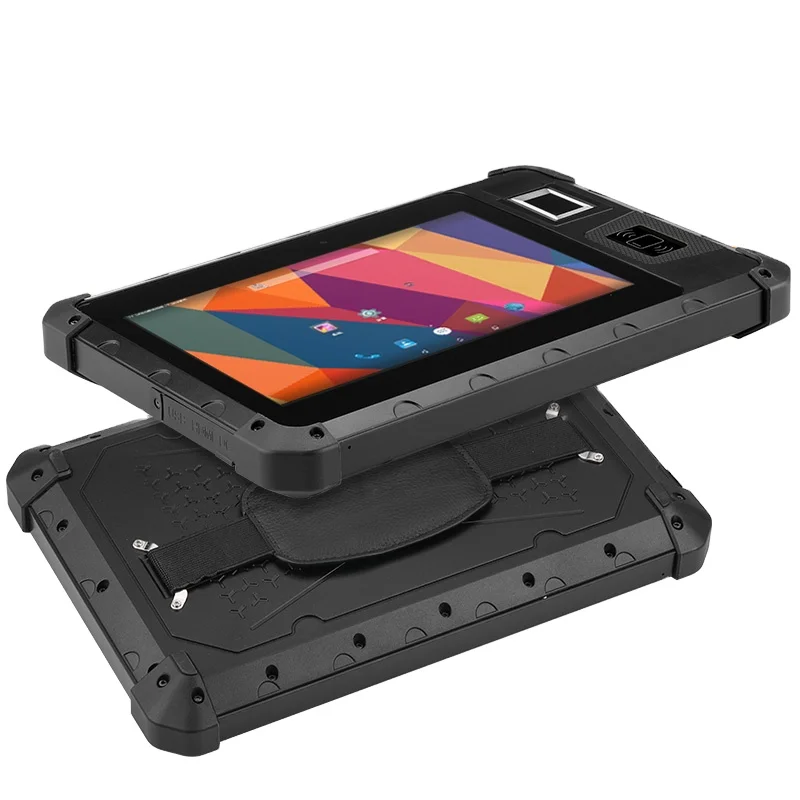 8-Inch Android Industrial Tablet Explosion-Proof NFC RFID Biometric Fingerprint Reader Rugged Tablet MTK Processor