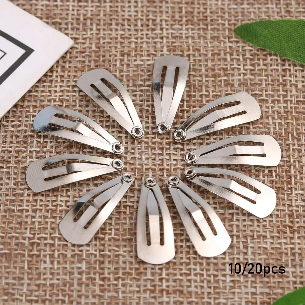 10pcs น่ารัก DIY ตุ๊กตา Hairpin อุปกรณ์เสริมเด็กคลิปผม Headwear MINI โลหะ/พลาสติก Headclip ตุ๊กตาหัวคลิปสาวของขวัญ