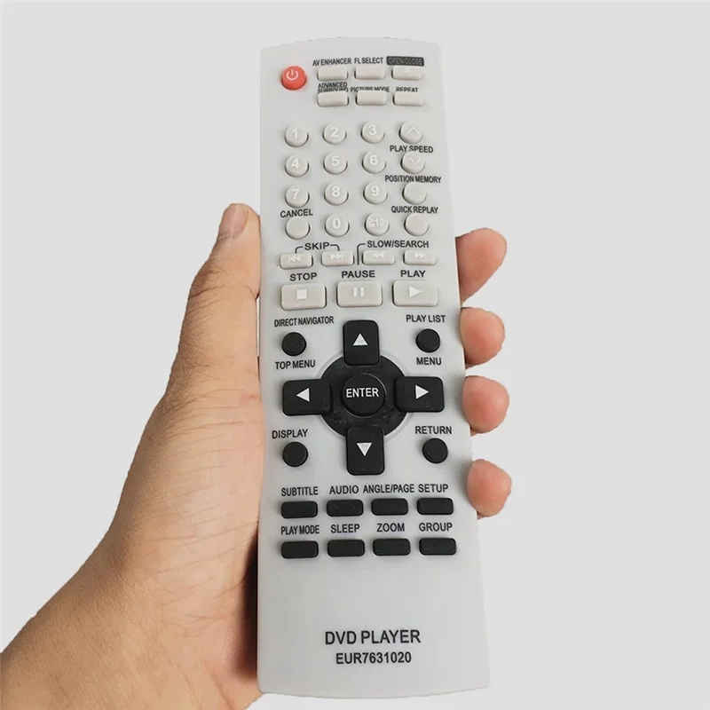 Замена пульта дистанционного управления ABGN EUR 7631020   Для Panasonic DVD-S24 DVD-S27 DVD-S27K DVD-S27P DVD-S27S DVD-S27U DVD-S27UP-S