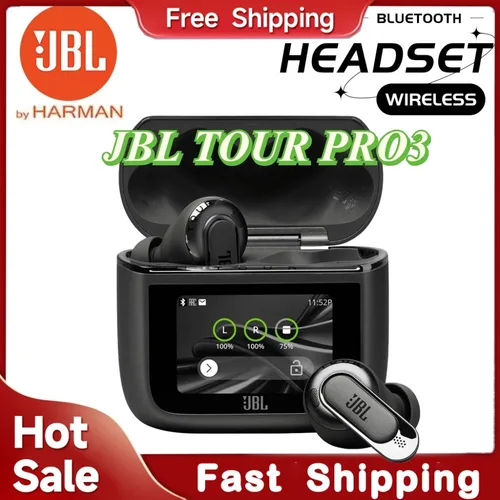 Audífonos Inalámbricos Bluetooth Jbl Tour Pro 3, Auriculares